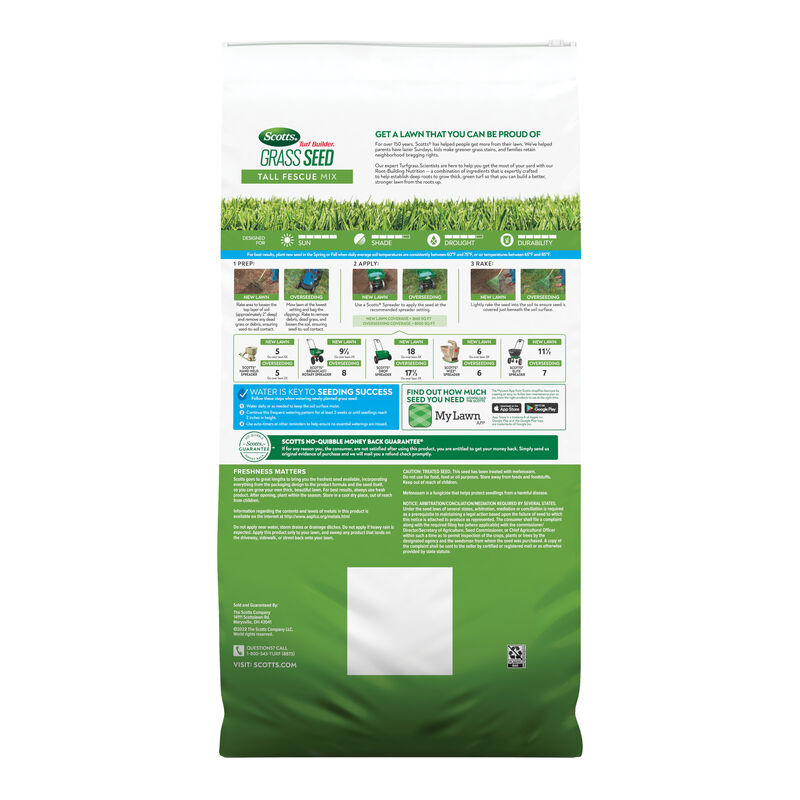 Scotts&reg; Turf Builder&reg; Grass Seed Tall Fescue Mix image number null